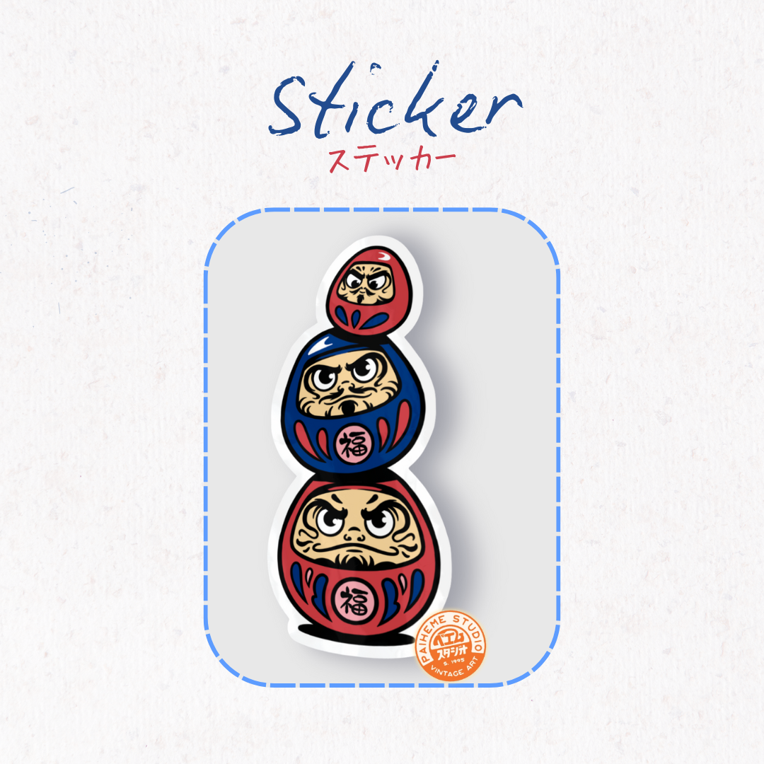 Sticker Daruma